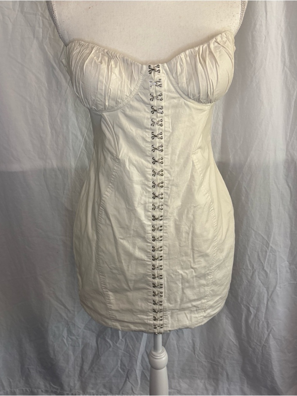 Oh Polly Sleeveless Unique Steam Punk/Punk/Flirty vibe Dress size 10.